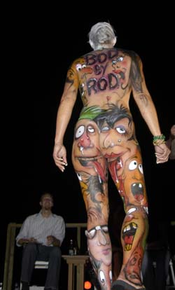 Body Painting 2005 photo - Duval Street, Key West